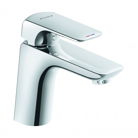 Смеситель KLUDI AMEO 410260575 для раковины на одно отверстие однорычажный без донного клапана