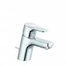 Смеситель KLUDI PURE&EASY 372890565 для раковины на одно отверстие однорычажный с донным клапаном