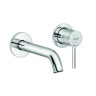 Смеситель KLUDI BOZZ SET 382440576S для раковины настенный встраиваемый со скрытой частью в комплекте