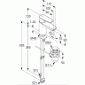 Смеситель KLUDI PURE&SOLID 342760575 для раковины на одно отверстие однорычажный с донным клапаном