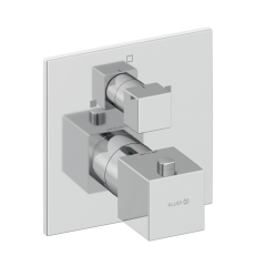 Термостат KLUDI DECUS 548100575 для ванны и душа встраиваемый на 2 потребителя внешняя часть