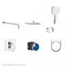 Комплект для душа KLUDI PURE&STYLE 406300575 7 в 1