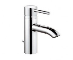 Смеситель KLUDI BOZZ 382910576 для раковины на одно отверстие однорычажный с донным клапаном