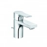 Смеситель KLUDI ZENTA SL 482600565 для раковины на одно отверстие однорычажный с донным клапаном