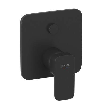 Смеситель KLUDI RENON 427593975 для ванны и душа встраиваемый внешняя часть с автоматическим переключателем воды PUSH&SWITCH