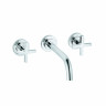 Смеситель KLUDI NOVA FONTE Classic 201440520 для раковины настенный встраиваемый со скрытой частью
