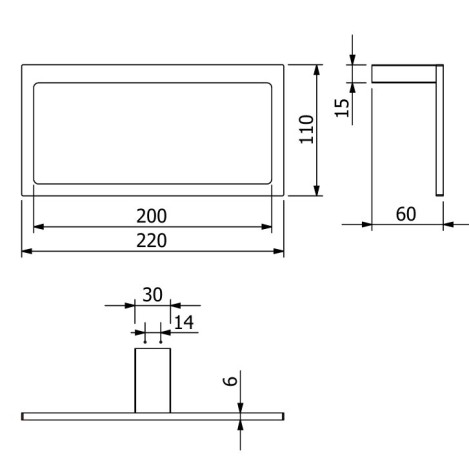 Держатель полотенца KLUDI VELA C 3197839 кольцо