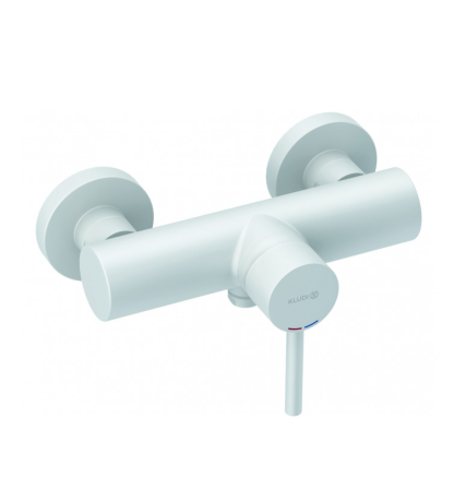 Смеситель KLUDI BOZZ WHITE 388315376 для душа настенный с подключением шланга