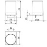 Дозатор KLUDI VELA C 3197605 подвесной