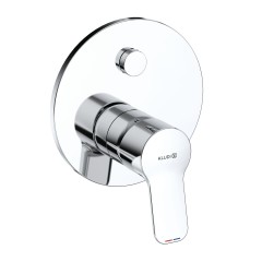 Смеситель KLUDI PURE&EASY 377590565 для ванны и душа встраиваемый внешняя часть с автоматическим переключателем воды PUSH&SWITCH