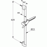Душевой гарнитур KLUDI FRESHLINE 6783005-00