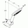 Душевой гарнитур KLUDI FRESHLINE 6795005-00