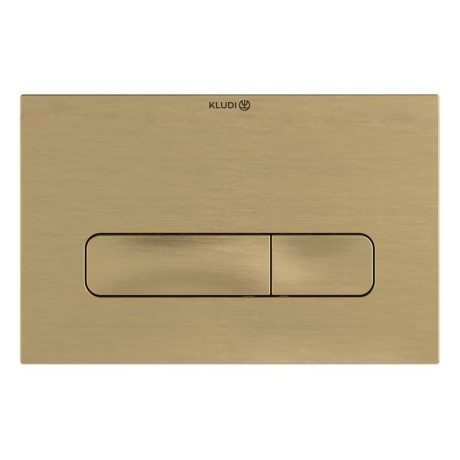 Клавиша смыва KLUDI UNIFIX 30PP01N0 для унитаза цвет брашированное золото