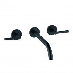 Смеситель KLUDI NOVA FONTE Puristic 201463915 для раковины настенный встраиваемый со скрытой частью