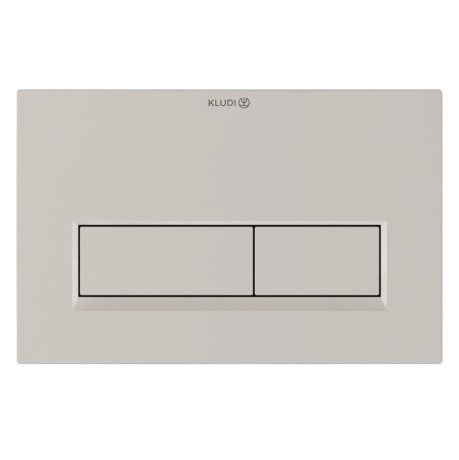 Клавиша смыва KLUDI UNIFIX 32PP01O2 для унитаза цвет серо-бежевый матовый