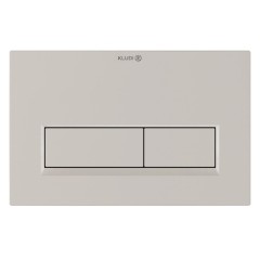 Клавиша смыва KLUDI UNIFIX 32PP01O2 для унитаза цвет серо-бежевый матовый