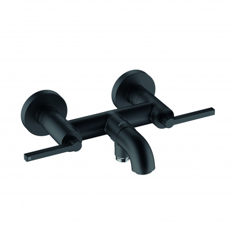 Смеситель KLUDI NOVA FONTE Puristic 205403915 для ванны с изливом с подключением шланга