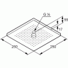 Верхний душ KLUDI A-QA 6654105-00